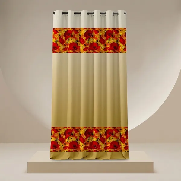 Multicolor_Polycotton_3D_Printed_Door_Curtain