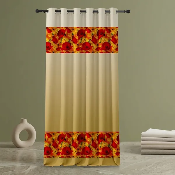 Multicolor_Polycotton_3D_Printed_Door_Curtain