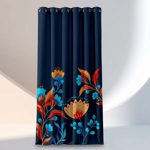 Multicolor_Polycotton_3D_Print_Door_Curtain