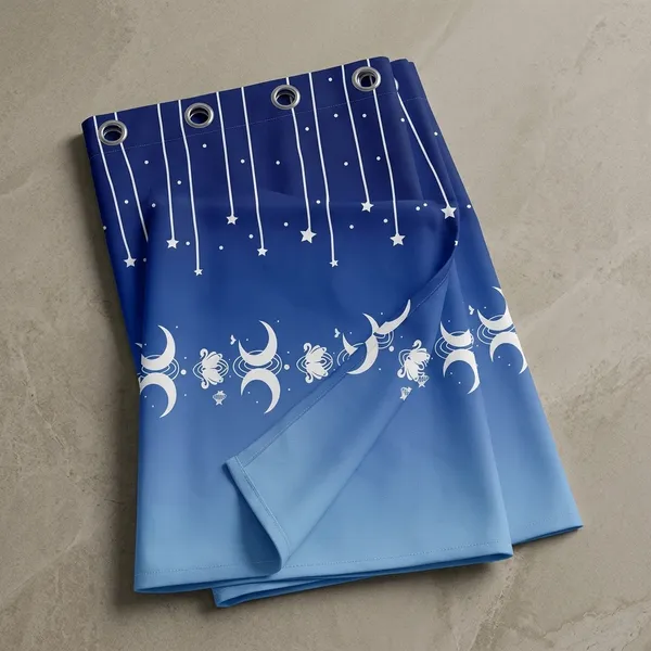 Multicolor_Polycotton_3D_Printed_Door_Curtain