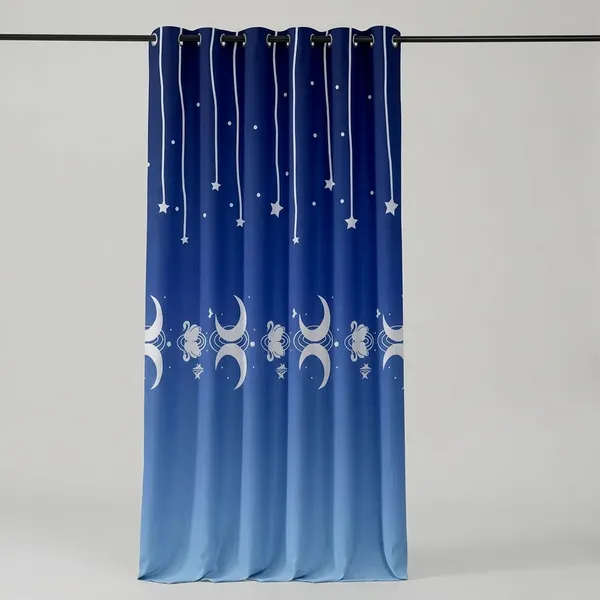 Multicolor_Polycotton_3D_Printed_Door_Curtain