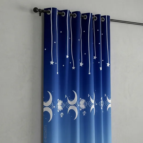 Multicolor_Polycotton_3D_Printed_Door_Curtain