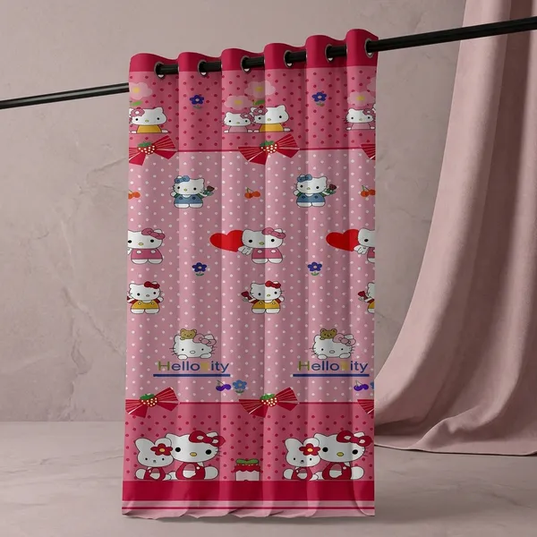 Multicolor_Polycotton_3D_Printed_Long_Door_Curtain