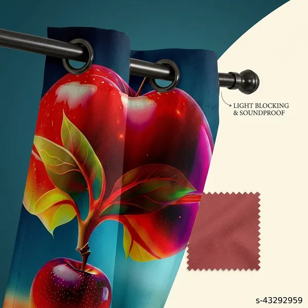 Multicolor_Polycotton_Light_Blocking_Soundproof_Curtain
