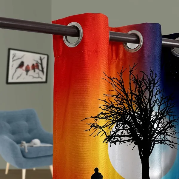 Multicolor_Polycotton_Blackout_Soundproof_Door_Curtain
