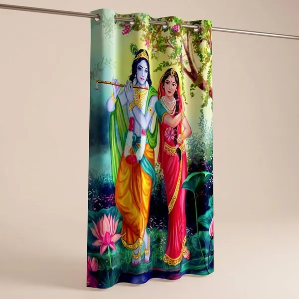 Multicolor_Polycotton_Light_Blocking_Printed_Door_Curtain
