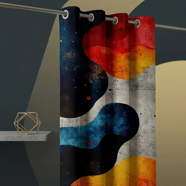 Multicolor_Polycotton_Blackout_Print_Door_Curtain
