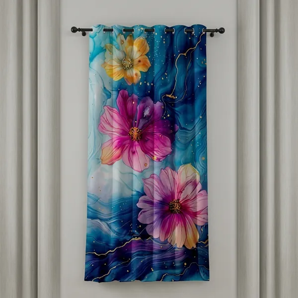 Multicolor_Polycotton_Blackout_Soundproof_Door_Curtain