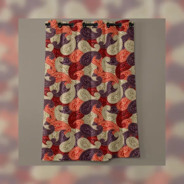 Multicolor_Polycotton_Blackout_Soundproof_Print_Door_Curtain