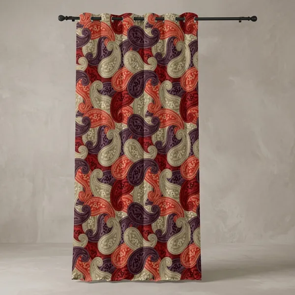 Multicolor_Polycotton_Blackout_Soundproof_Print_Door_Curtain