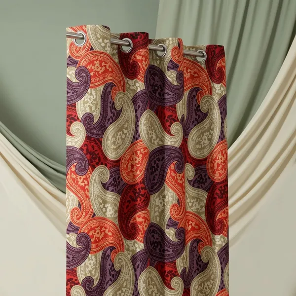 Multicolor_Polycotton_Blackout_Soundproof_Print_Door_Curtain