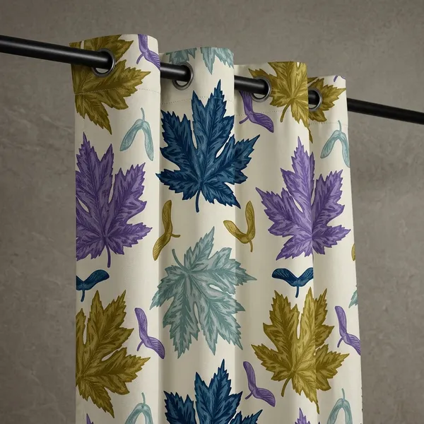 Multicolor_Polycotton_Blackout_Door_Curtain