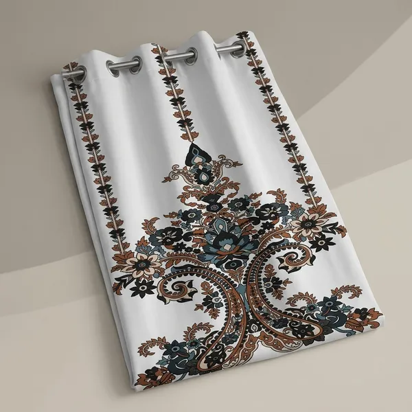 Multicolor_Polycotton_Blackout_Door_Curtain