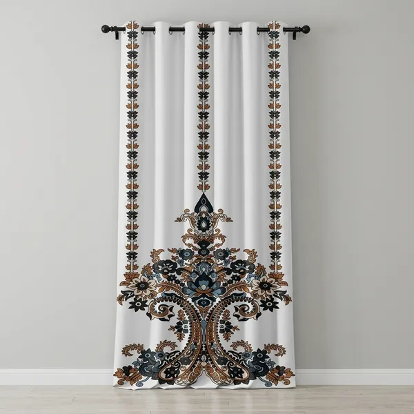 Multicolor_Polycotton_Blackout_Door_Curtain