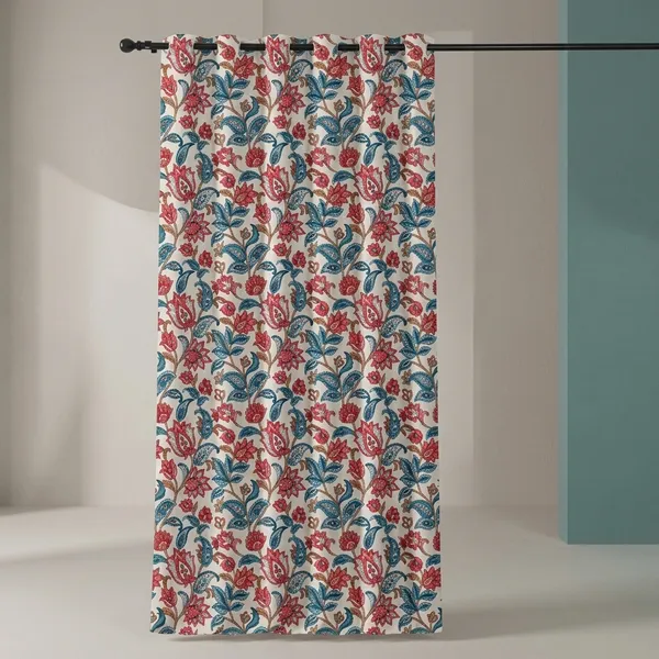 Multicolor_Polycotton_Blackout_Vibrant_Door_Curtain