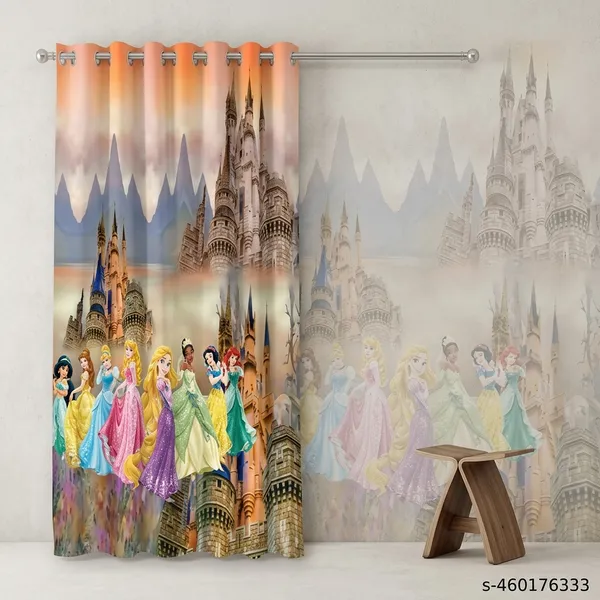 Multicolor_Polycotton_3D_Print_Door_Curtain