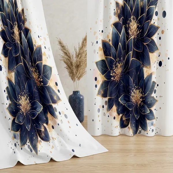 Pack_of_2_Pack_of_2__Multicolor_Polycotton_Light_Filtering_3D_Print_Door_Curtain