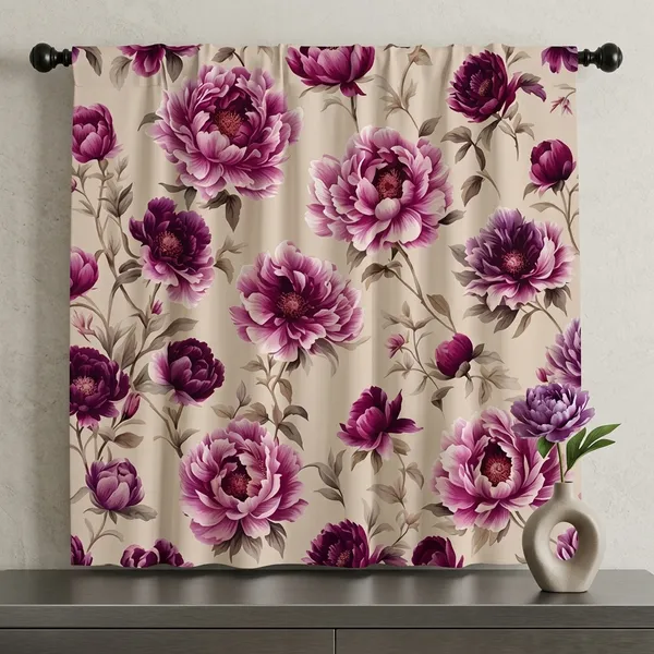 Pack_of_2_Pack_of_2__Multicolor_Polycotton_Light_Filtering_3D_Print_Door_Curtain
