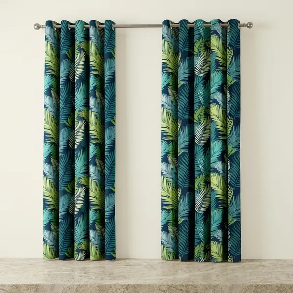 Pack_of_2_Pack_of_2__Multicolor_Polycotton_Light_Filtering_3D_Printed_Door_Curtain