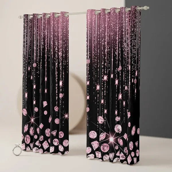Multicolor_Polycotton_Crushed_Texture_Door_Curtain