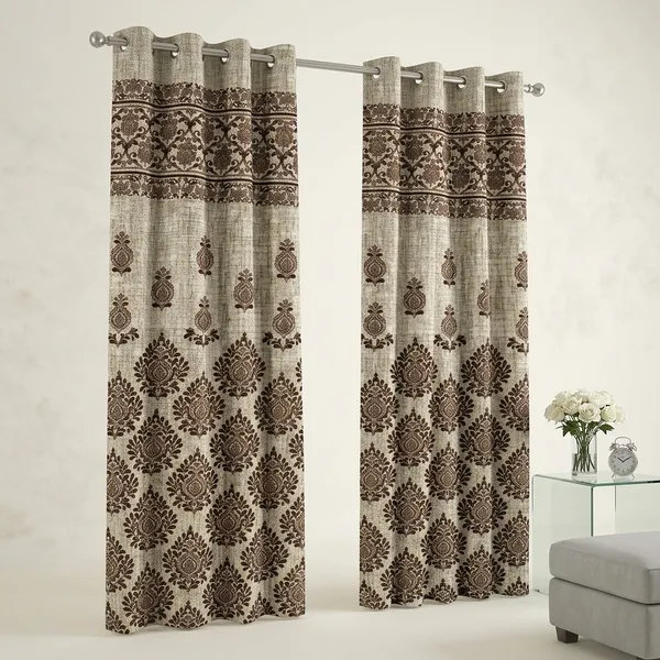 Multicolor_Polycotton_Blackout_Door_Curtain