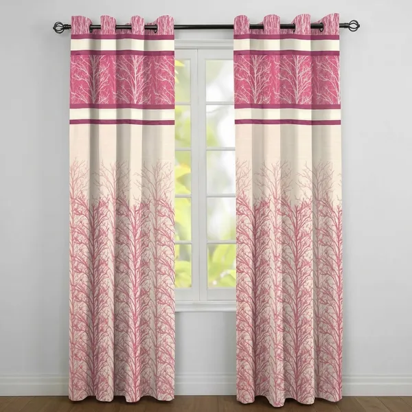 Multicolor_Polycotton_Blackout_Door_Curtain