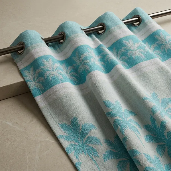 Multicolor_Polycotton_Blackout_Door_Curtain