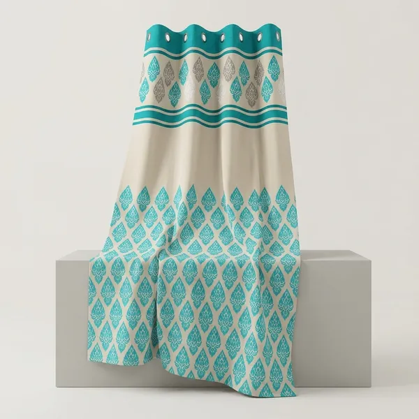 Multicolor_Polycotton_Blackout_Print_Door_Curtain