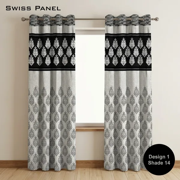 Multicolor_Polycotton_Blackout_Door_Curtain