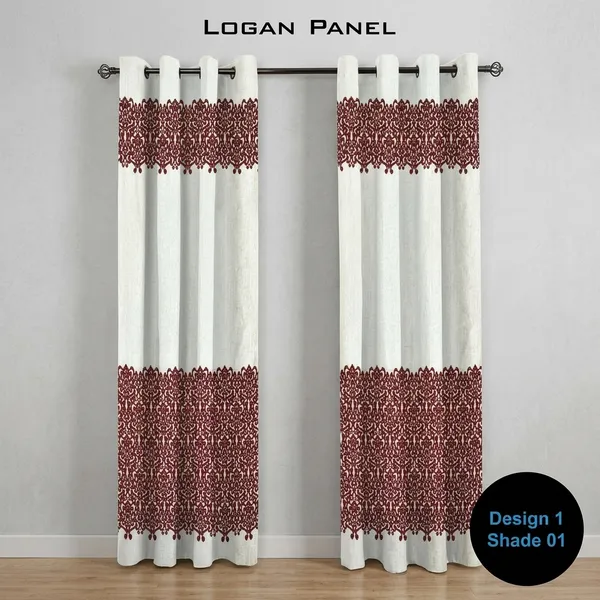 Multicolor_Polycotton_Blackout_Door_Curtain