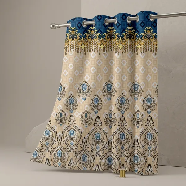 Multicolor_Polycotton_Regal_Patterned_Window_Curtain