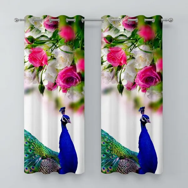 Pack_of_2_Pack_of_2__Multicolor_Polycotton_3D_Floral_Peacock_Digital_Print_Door_Curtain