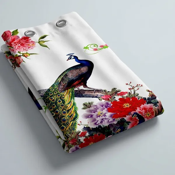 Pack_of_2_Pack_of_2__Multicolor_Polycotton_3D_Peacock_Floral_Print_Door_Curtain