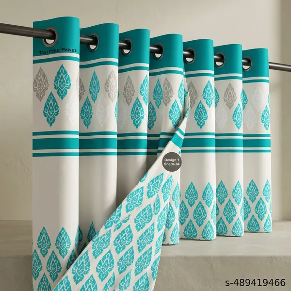 Multicolor_Polycotton_Blackout_3D_Printed_Door_Curtain