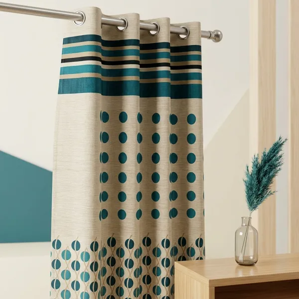 Pack_of_2_Pack_of_2__Multicolor_Polycotton_Blackout_3D_Print_Door_Curtain
