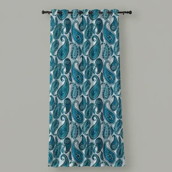 Multicolor_Polycotton_Indigo_Printed_Door_Curtain
