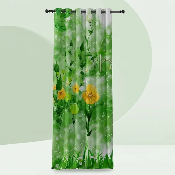 Multicolor_Polycotton_Fresh_Dewdrops_Digital_Print_Door_Curtain