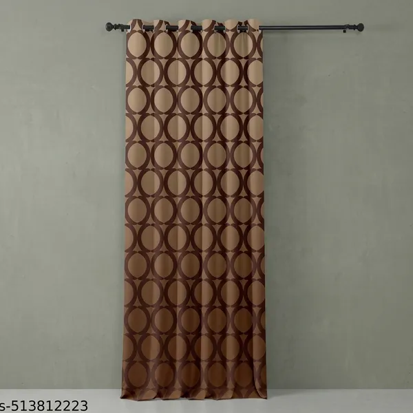 Multicolor_Polycotton_3D_Print_Eyelet_Door_Curtain