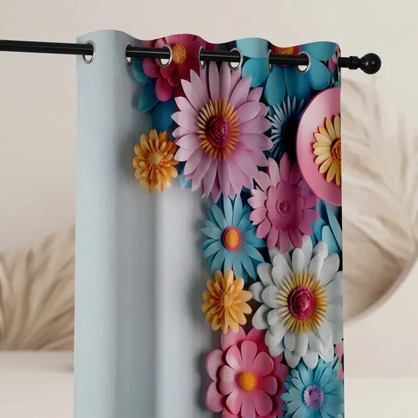 Pack_of_2_Pack_of_2__Multicolor_Polycotton_Modern_3D_Floral_Print_Light_Filtering_Door_Curtain