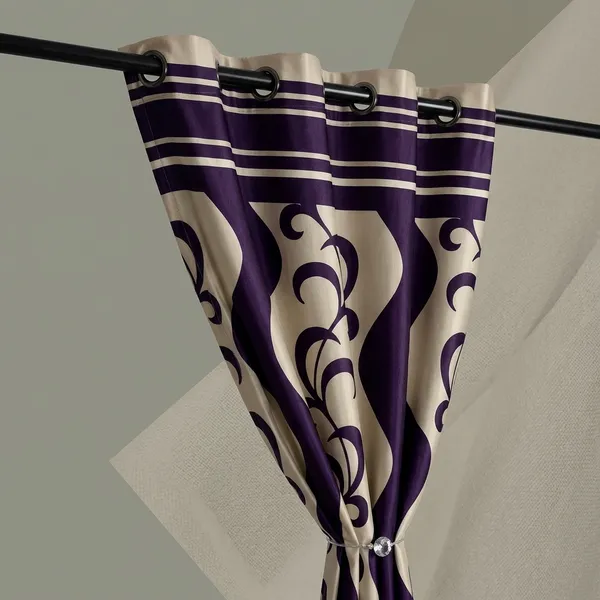 Multicolor_Polycotton_3D_Print_Door_Curtain
