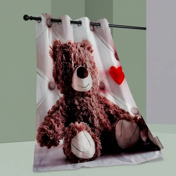 Multicolor_Polycotton_Kids_3D_Teddy_Digital_Print_Door_Curtain