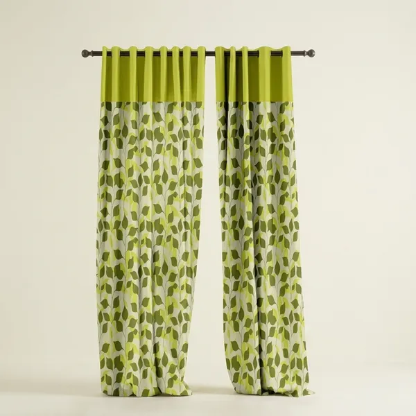 Multicolor_Polycotton_Modern_Green_Digital_Print_Door_Curtain