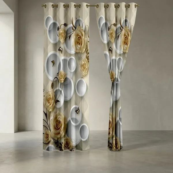 Multicolor_Polyester_3D_Digital_Floral_Print_Peach_Curtain