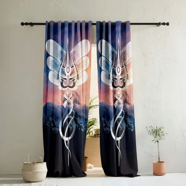 Multicolor_Polyester_Digital_Print_Door_Curtain