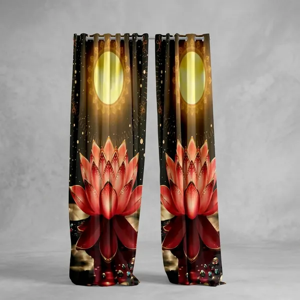 Multicolor_Polyester_Digital_Print_Door_Curtain
