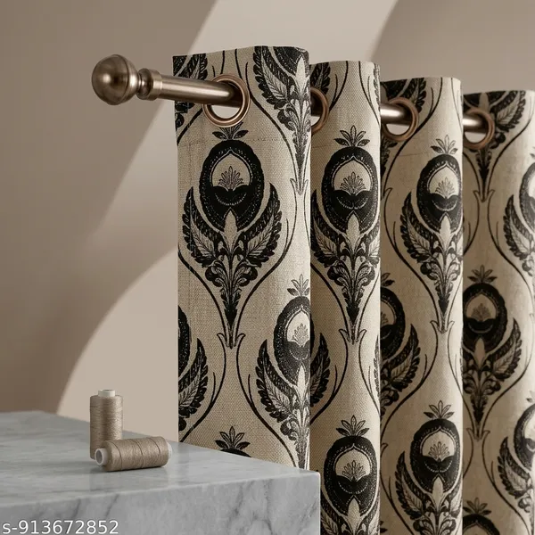 Multicolor_Polycotton_Blackout_Solid_Eyelet_Door_Curtain
