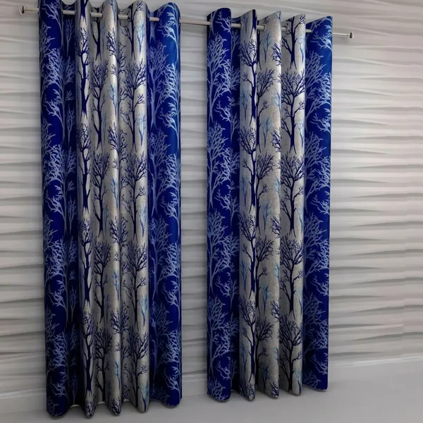 Multicolor_Polycotton_Woodland_Print_Door_Curtain