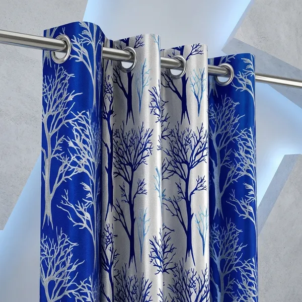 Multicolor_Polycotton_Woodland_Print_Door_Curtain