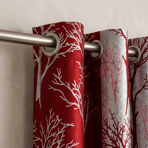 Multicolor_Polycotton_Modern_Silver_Tree_Print_Eyelet_Curtain