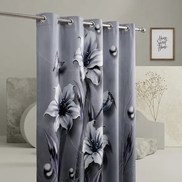 Pack_of_2_Pack_of_2__Multicolor_Polycotton_Blackout_Modern_Floral_Print_Door_Curtain